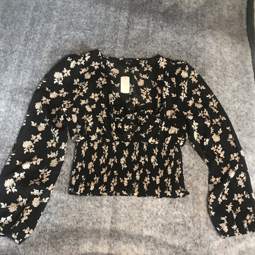 Brand new floral top
